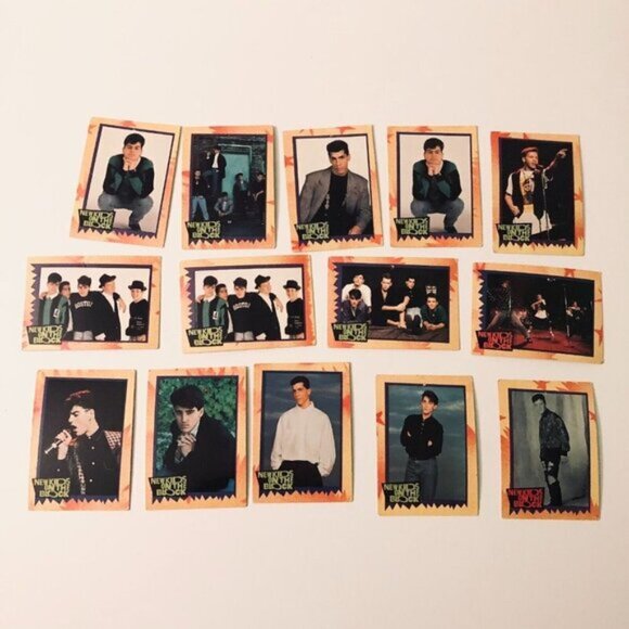 Vtg 1989 New Kids on  The Block 52 Assorted Trading Cards - Picture 2 of 16